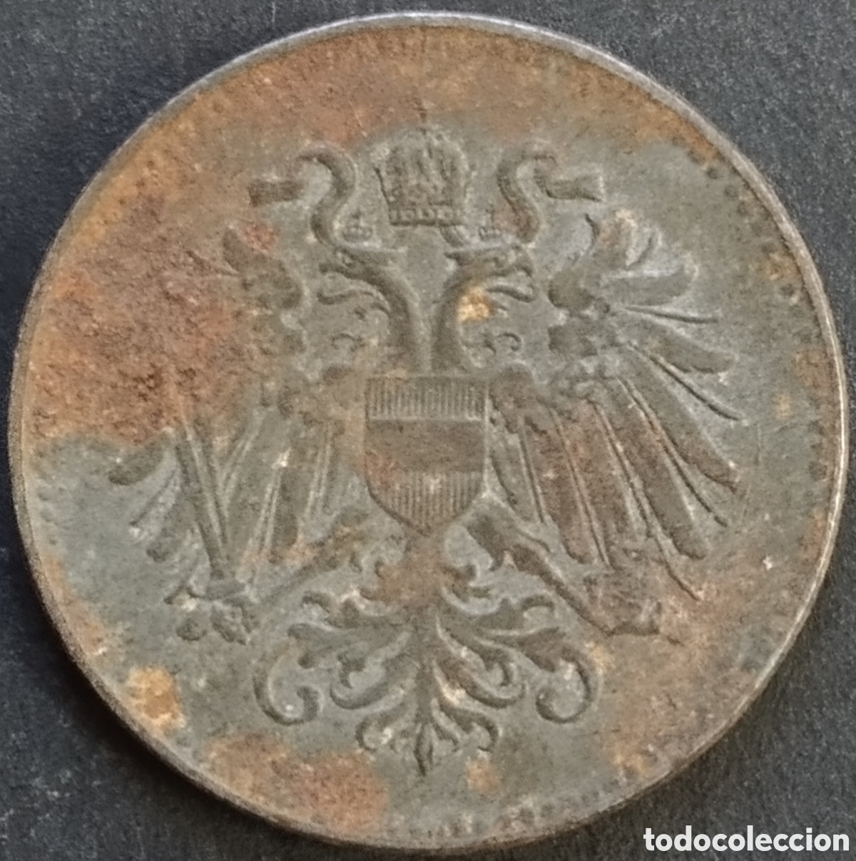 Monedas antiguas de Europa: MONEDA - AUSTRIA 20 HELLERS 1918 - Foto 2