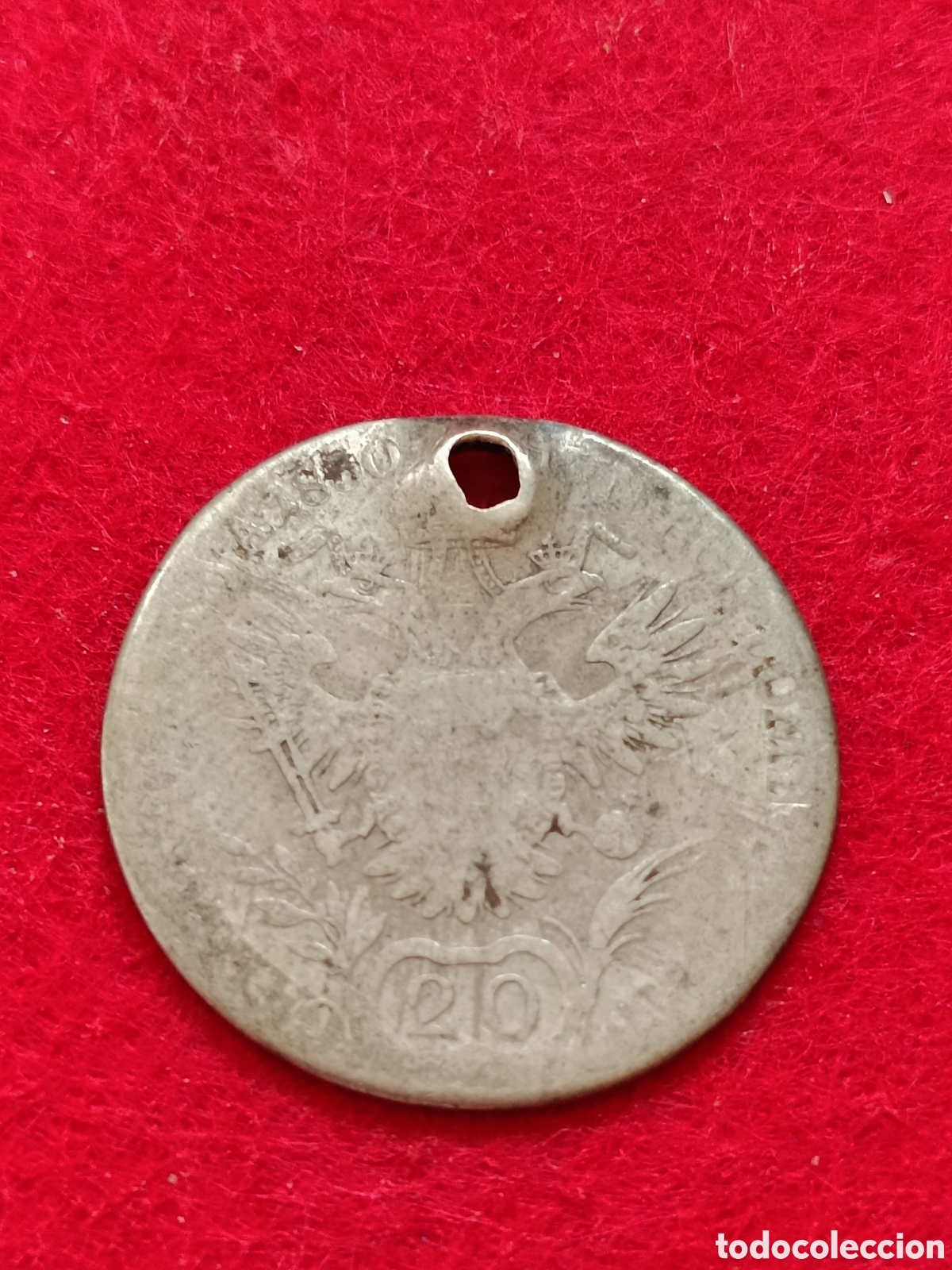 Monedas antiguas de Europa: 20 Kreuzer Austria 1800 - Foto 2