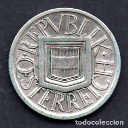 Monedas antiguas de Europa: AUSTRIA - 1/2 CHELIN de PLATA - 1925 - Foto 2