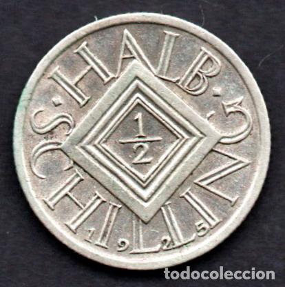 Monedas antiguas de Europa: AUSTRIA - 1/2 CHELIN de PLATA - 1925 - Foto 1
