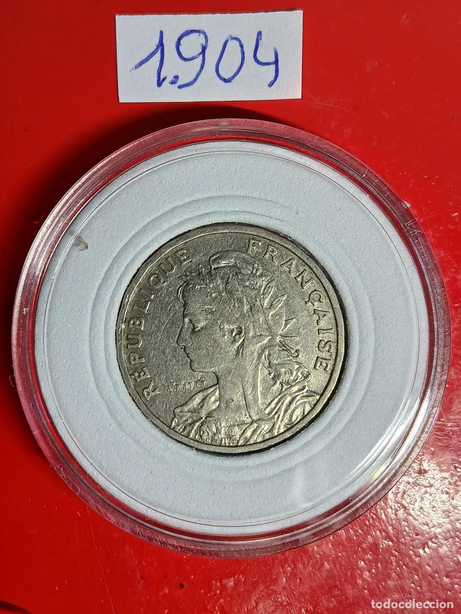Monedas antiguas de Europa: 25 CENTIMOS DE 1904 FRANCIA - Foto 1