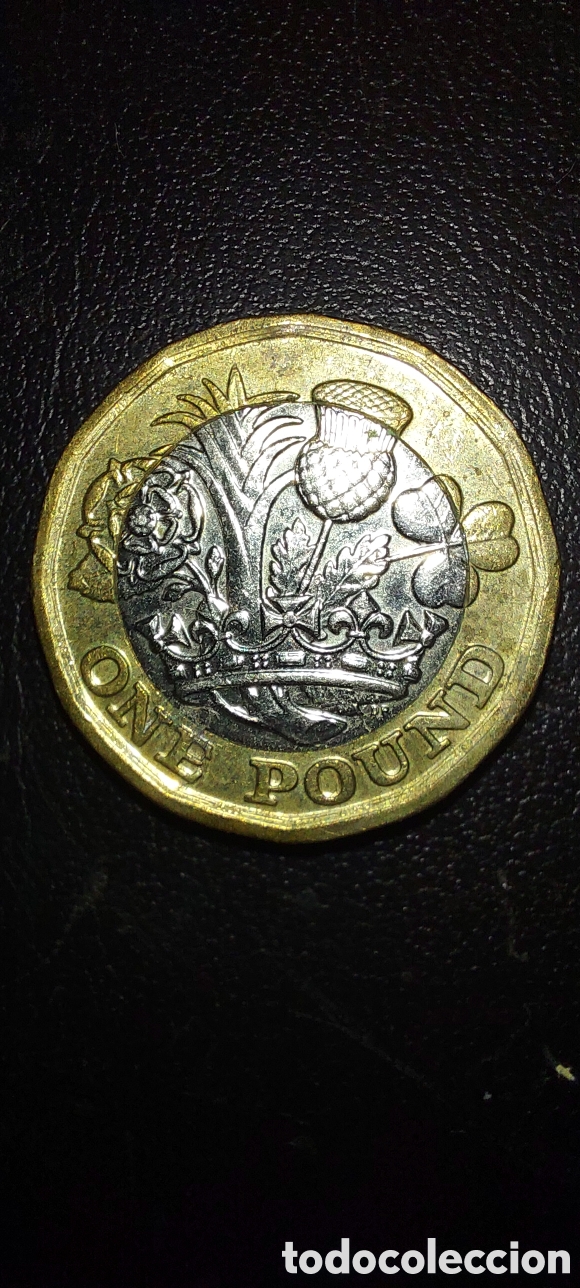 Monedas antiguas de Europa: Moneda de one pound 2017 - Foto 2