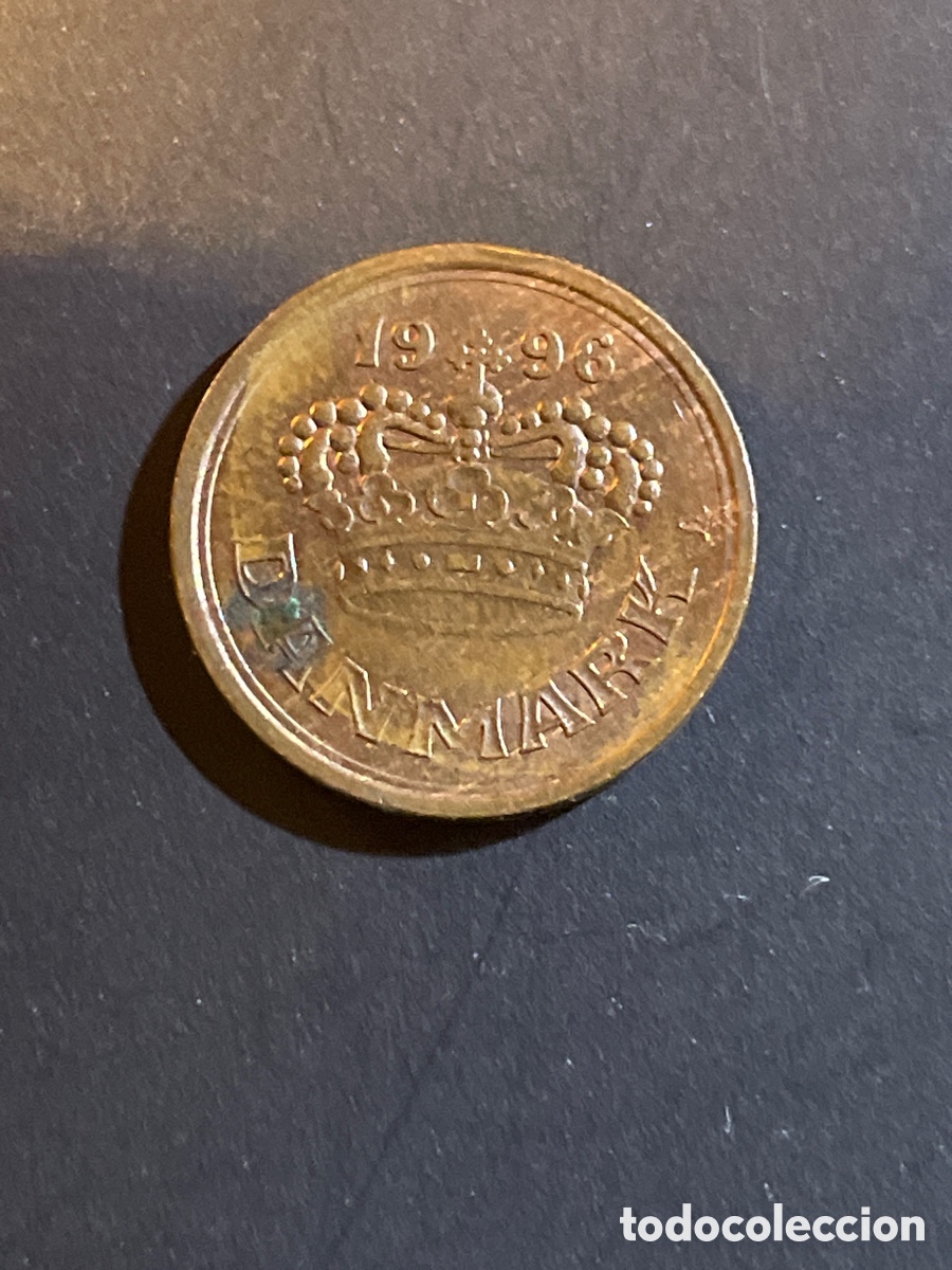 Monedas antiguas de Europa: 25 ore Dinamarca a&ntilde;o 1996 - Foto 1