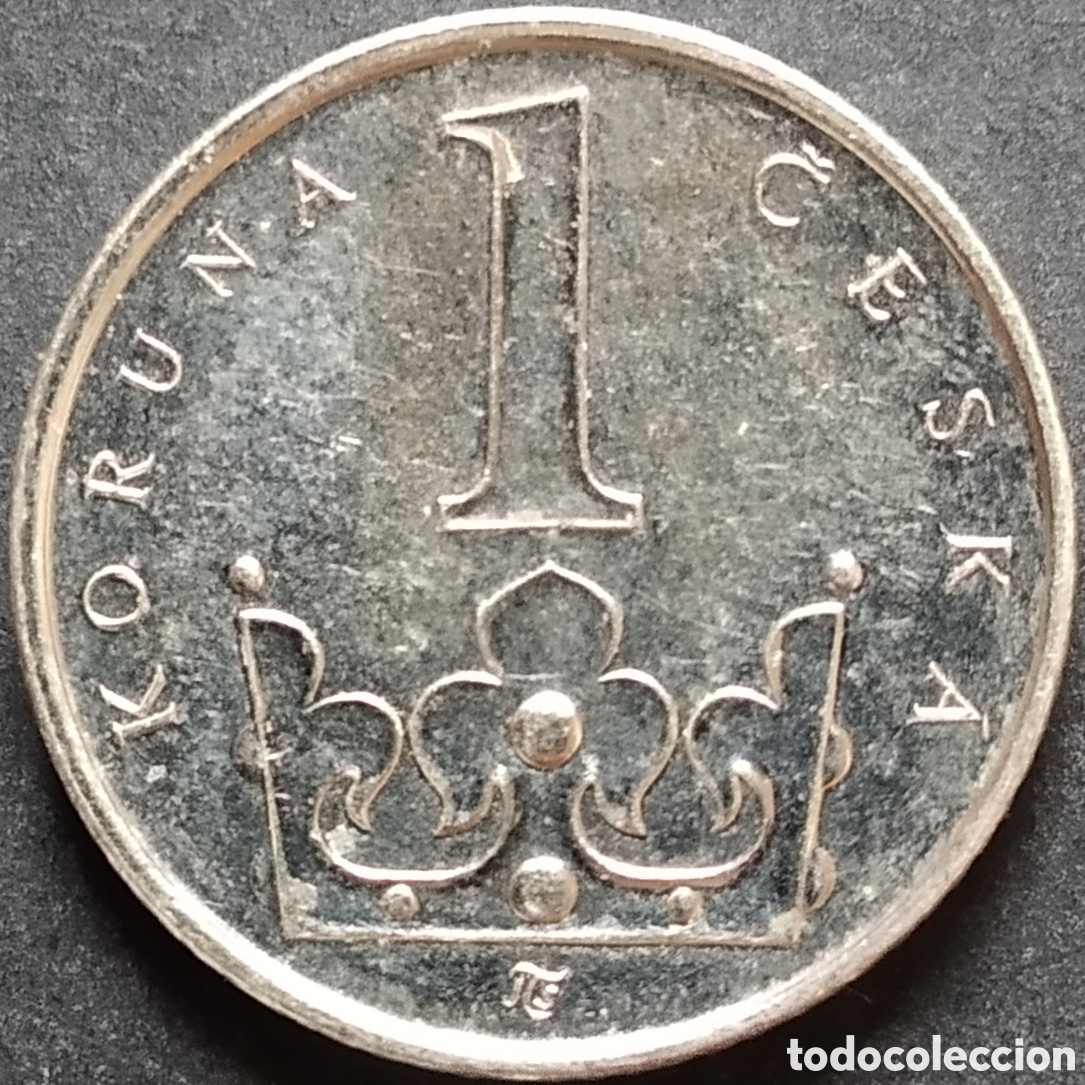 Monnaies anciennes de Europe: MONEDA - REPUBLICA CHECA 1 CORONA 2011