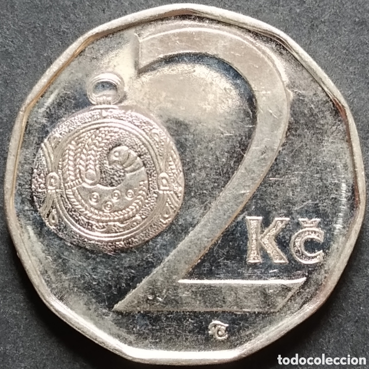 Monnaies anciennes de Europe: MONEDA - REPUBLICA CHECA 2 CORONAS 2008