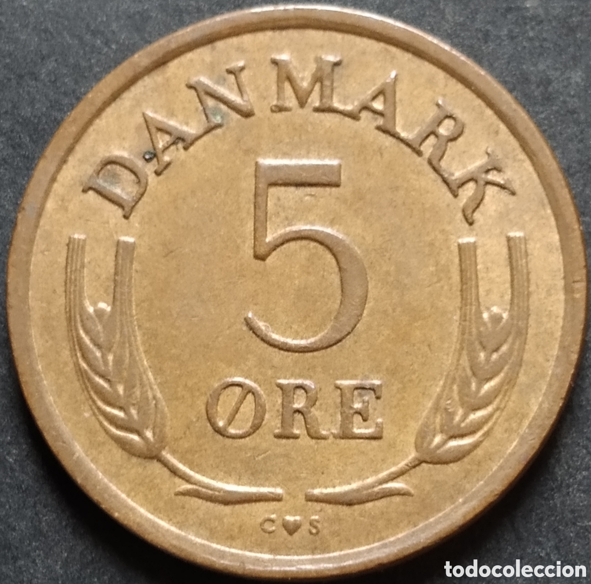 Monedas antiguas de Europa: MONEDA - DINAMARCA 5 ORE 1966 - Foto 1