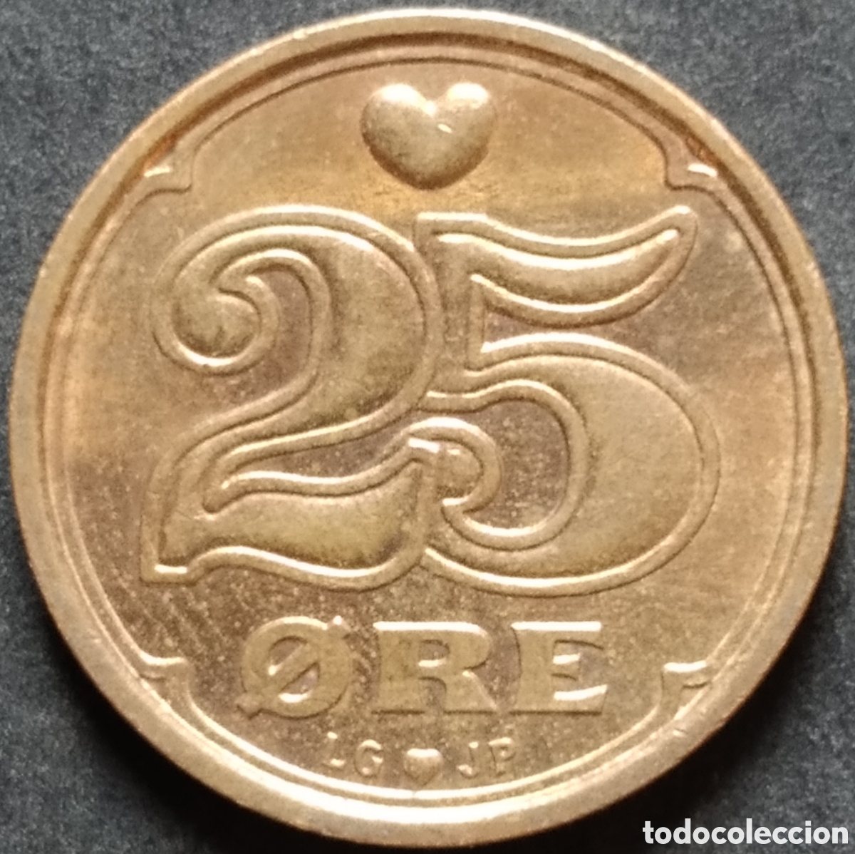 Monedas antiguas de Europa: MONEDA - DINAMARCA 25 ORE 1994 - Foto 1