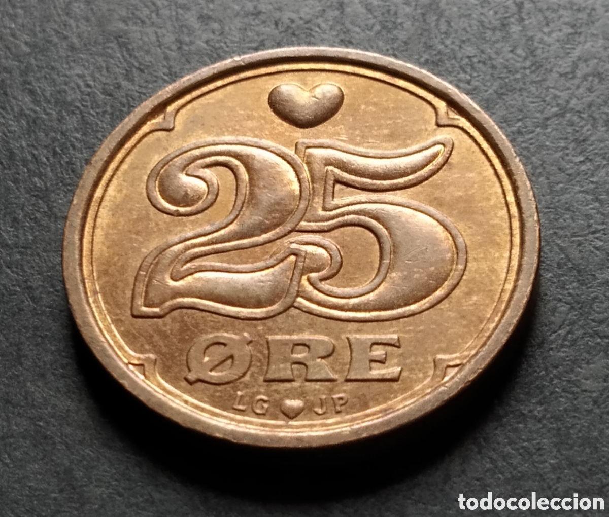 Monedas antiguas de Europa: MONEDA - DINAMARCA 25 ORE 1994 - Foto 3