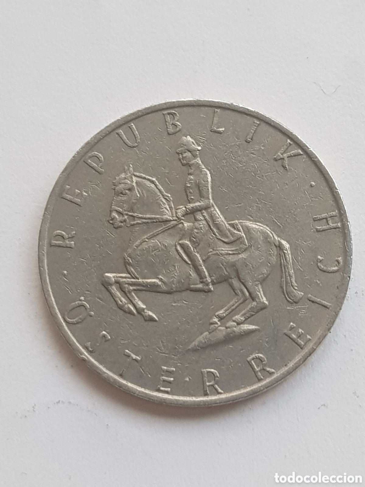 Monedas antiguas de Europa: 5 Schilling 1970 Austria - Foto 3