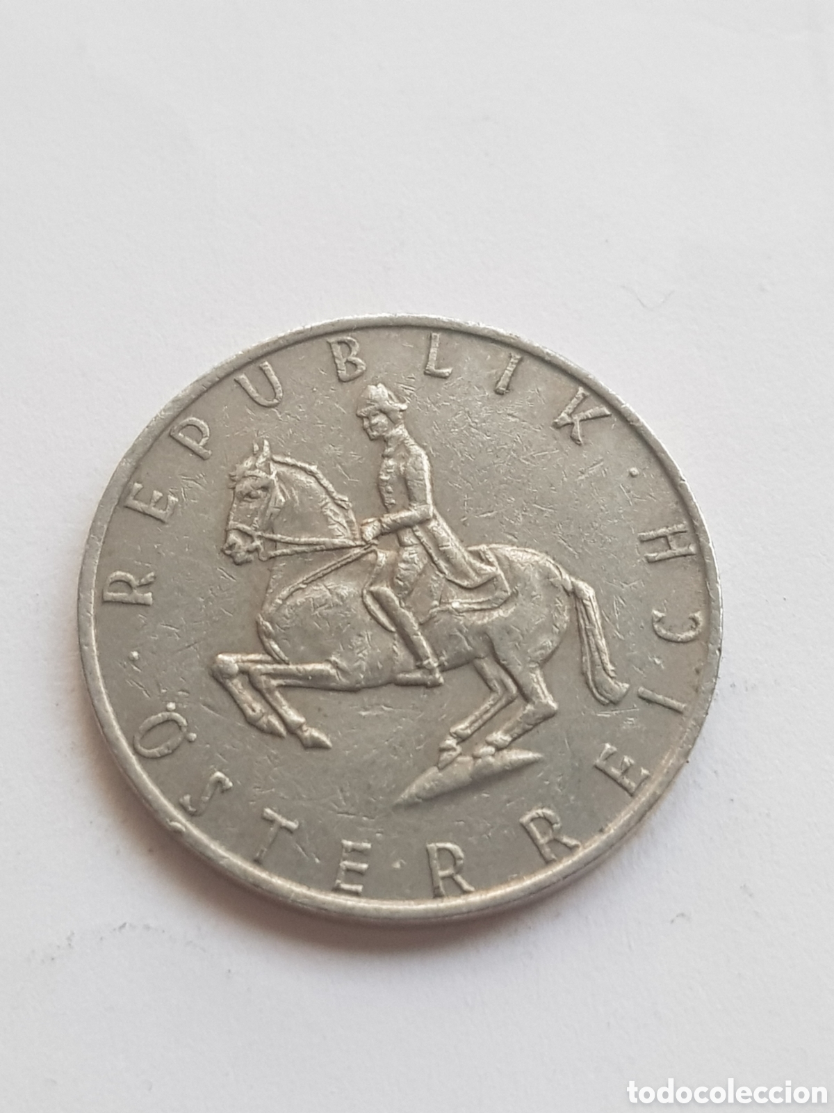 Monedas antiguas de Europa: 5 Schilling 1970 Austria - Foto 4