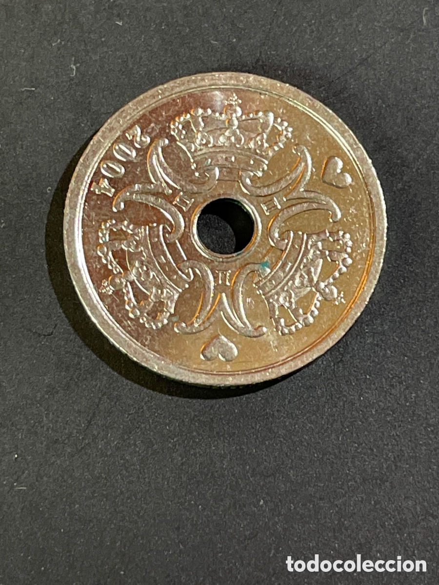 Monedas antiguas de Europa: Dinamarca 2 kroner 2004 - Foto 2