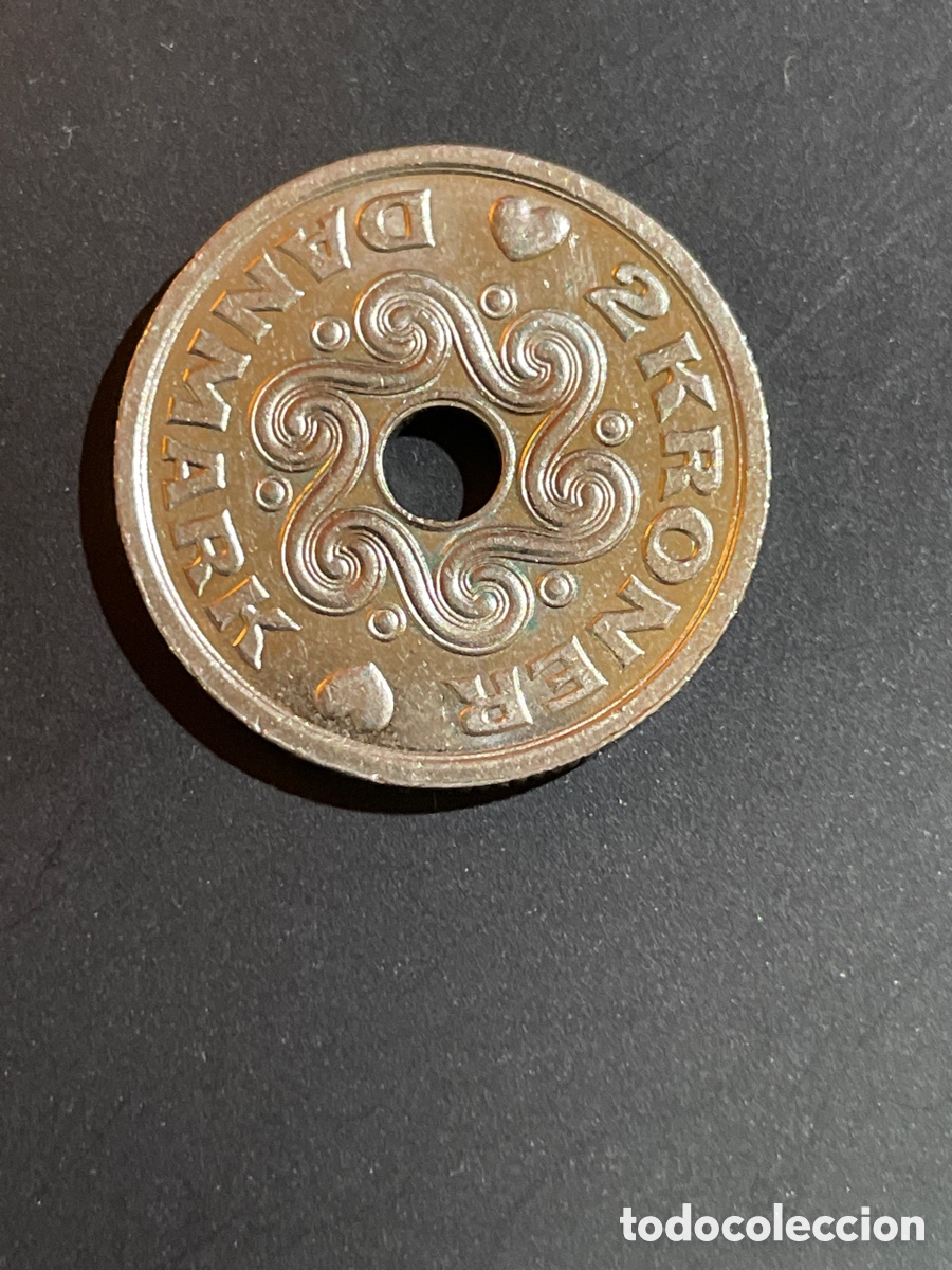 Monedas antiguas de Europa: Dinamarca 2 kroner 2004 - Foto 1