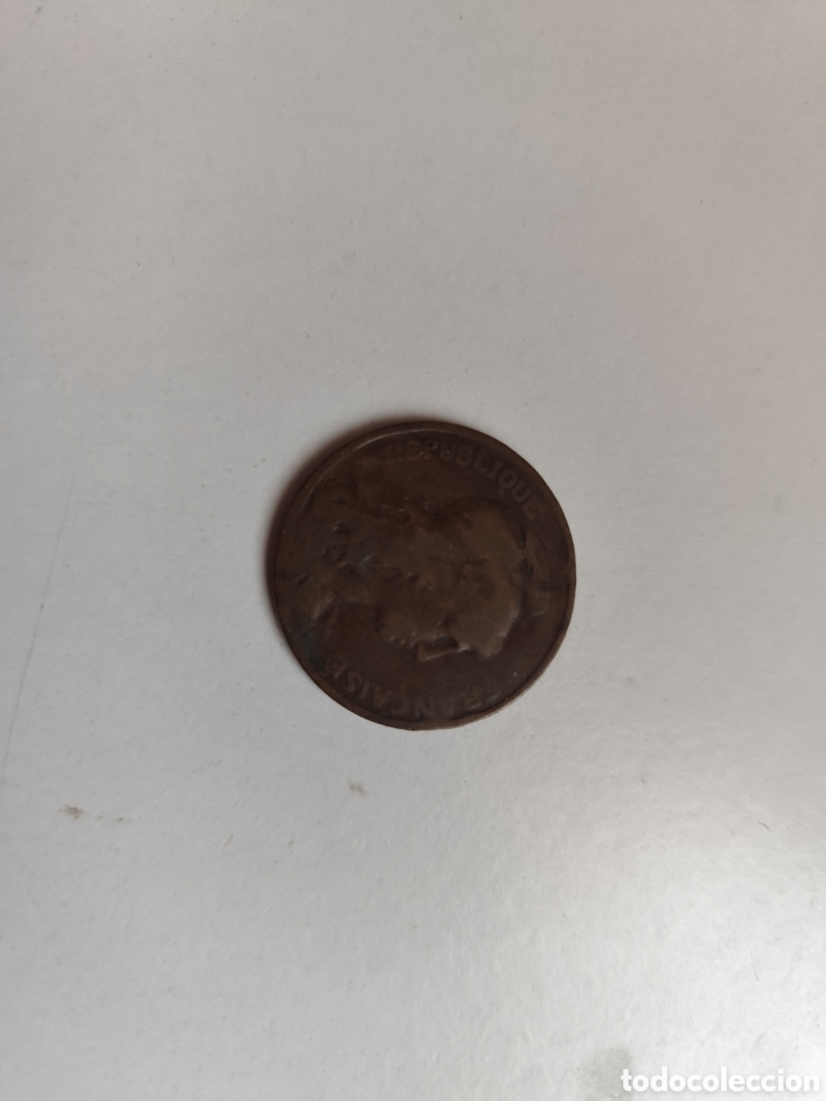 Monedas antiguas de Europa: Moneda Francia 10c. 1906 - Foto 3