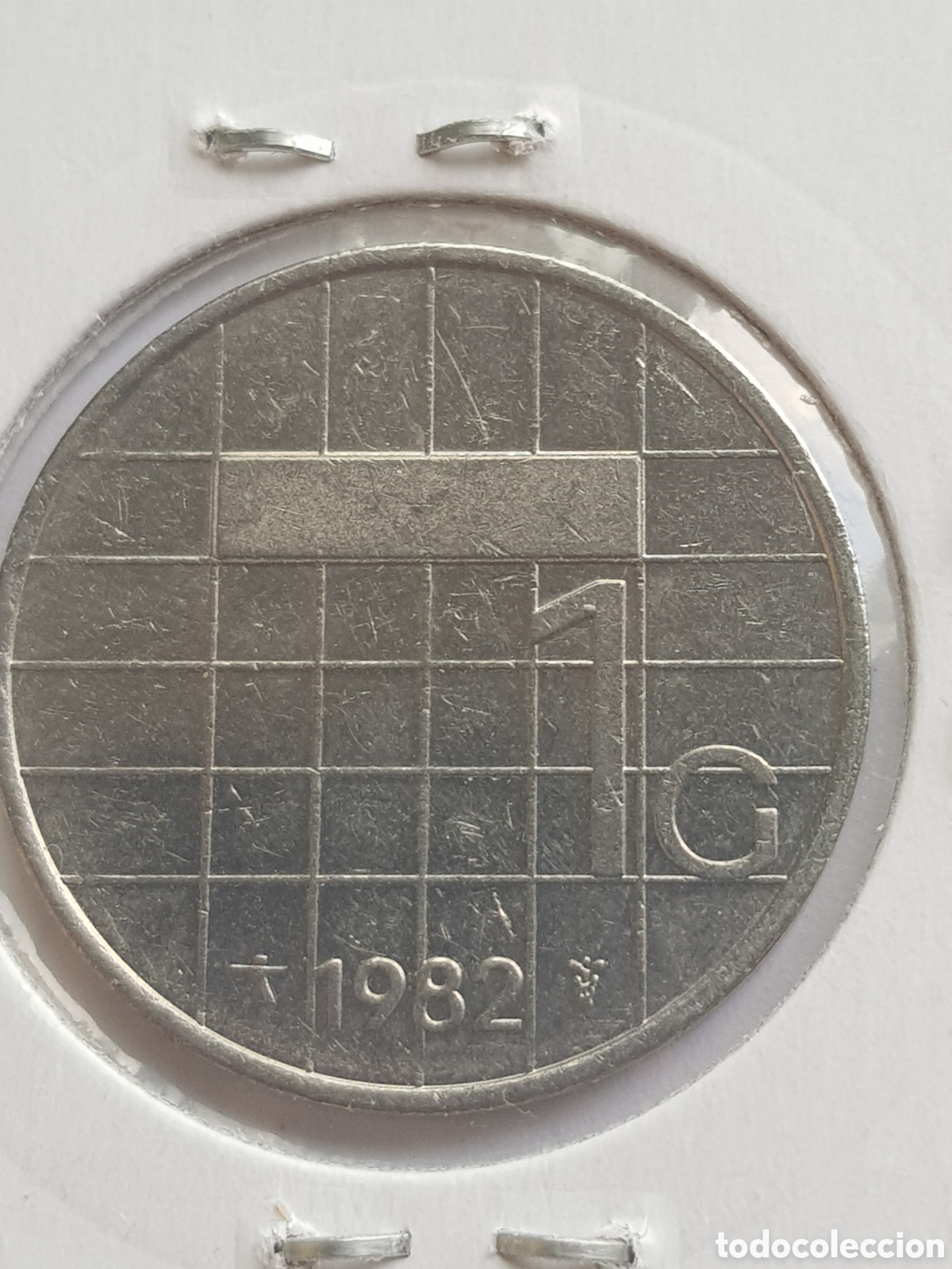 Monedas antiguas de Europa: 1 Gulden 1982 Holanda - Foto 1