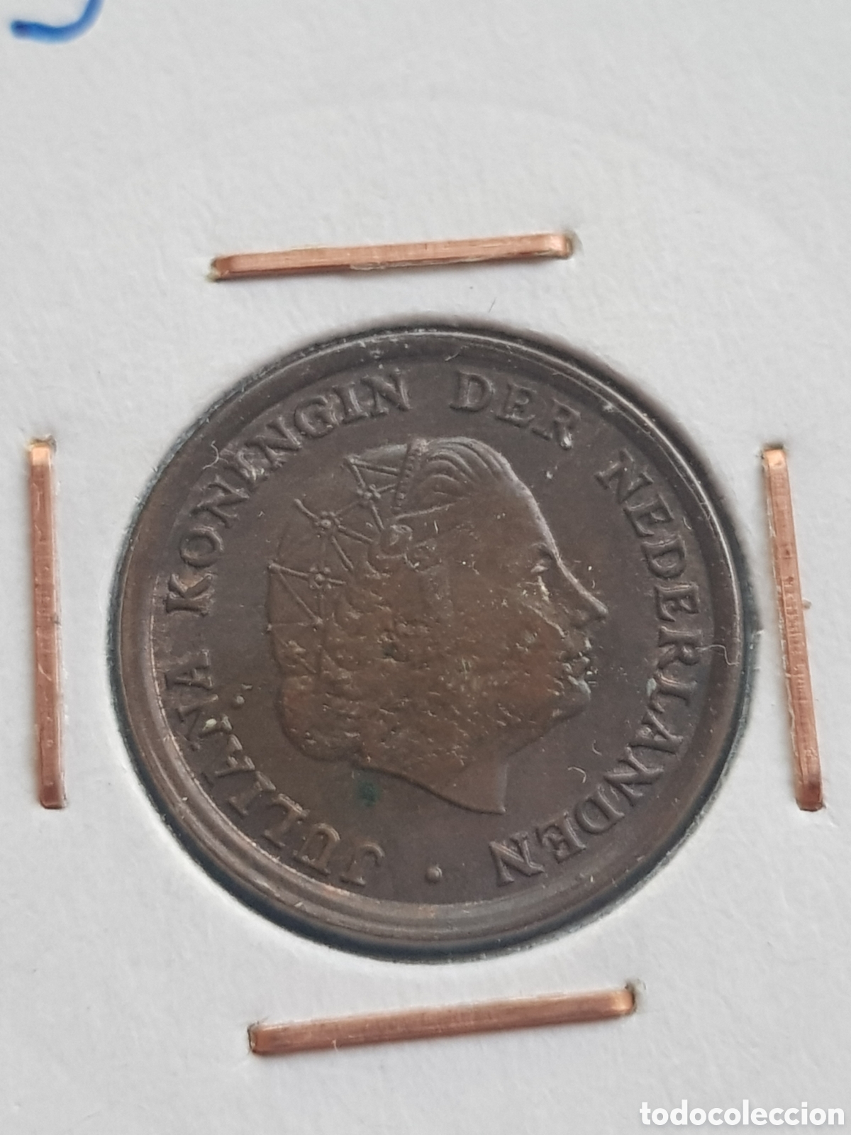 Monedas antiguas de Europa: 1 Cent 19 Holanda Cent Centimo de Gulden - Foto 2