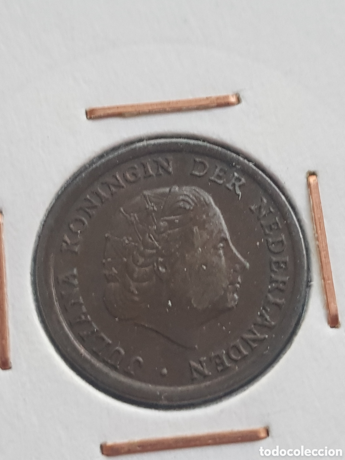 Monedas antiguas de Europa: 1 Cent 1964 Holanda Cent Centimo de Gulden - Foto 2