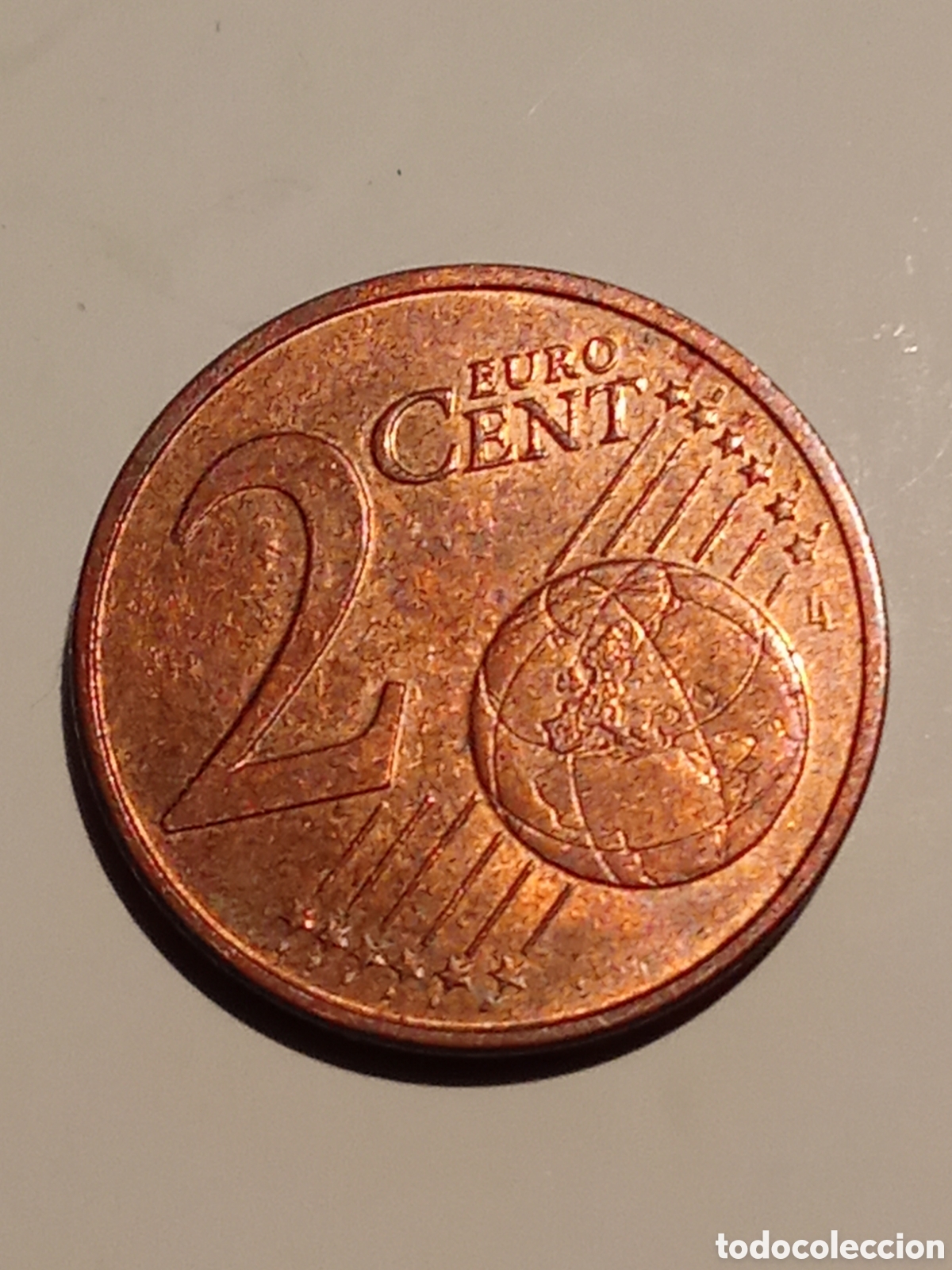 Monedas antiguas de Europa: moneda de 2 cent de euro IRLANDA 2007 - Foto 2