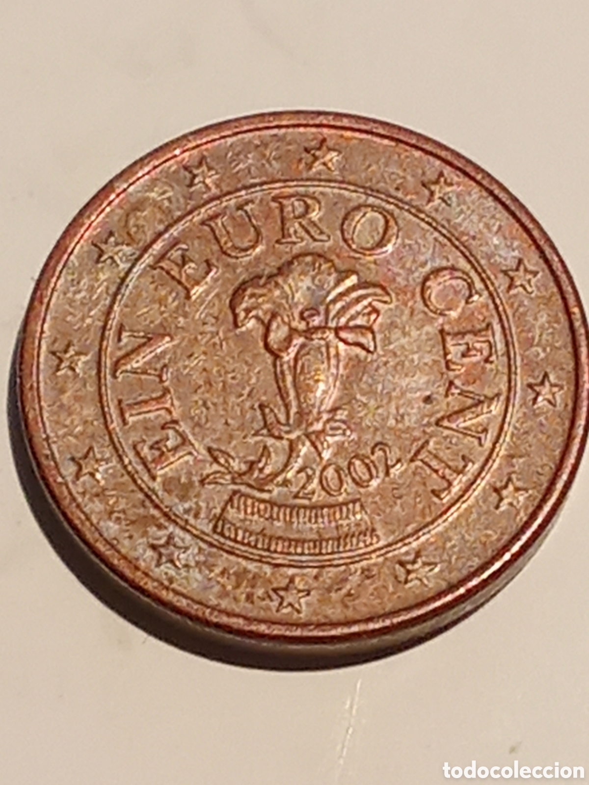 Monedas antiguas de Europa: moneda de 1 cent de euro AUSTRIA 2002 - Foto 1