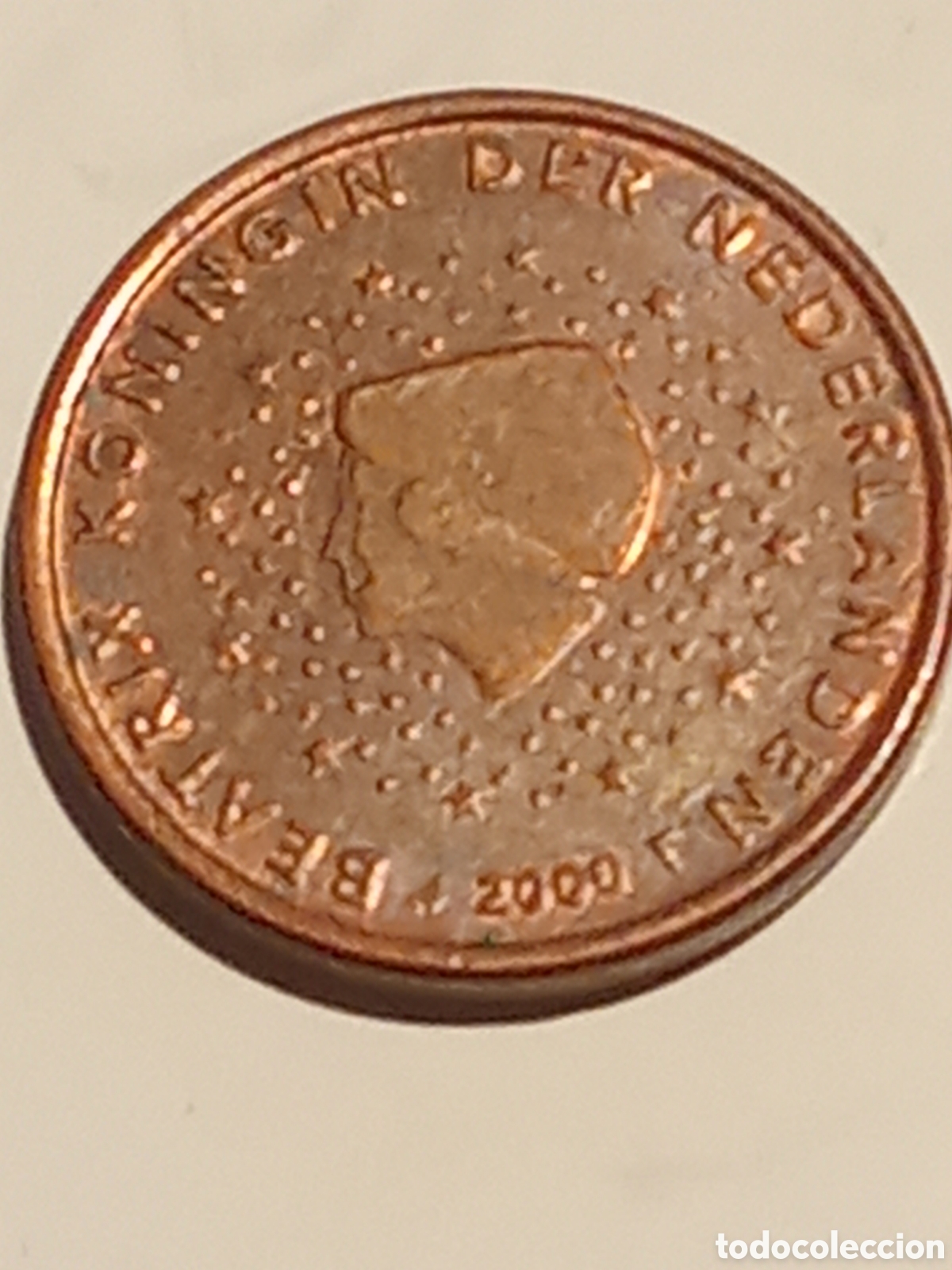 Monedas antiguas de Europa: moneda de 1 cent de euro HOLANDA 2000 - Foto 1