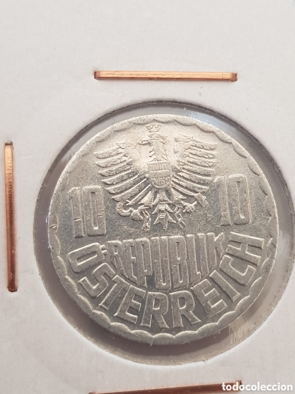 Monedas antiguas de Europa: 10 Groschen 1978 Austria - Foto 3