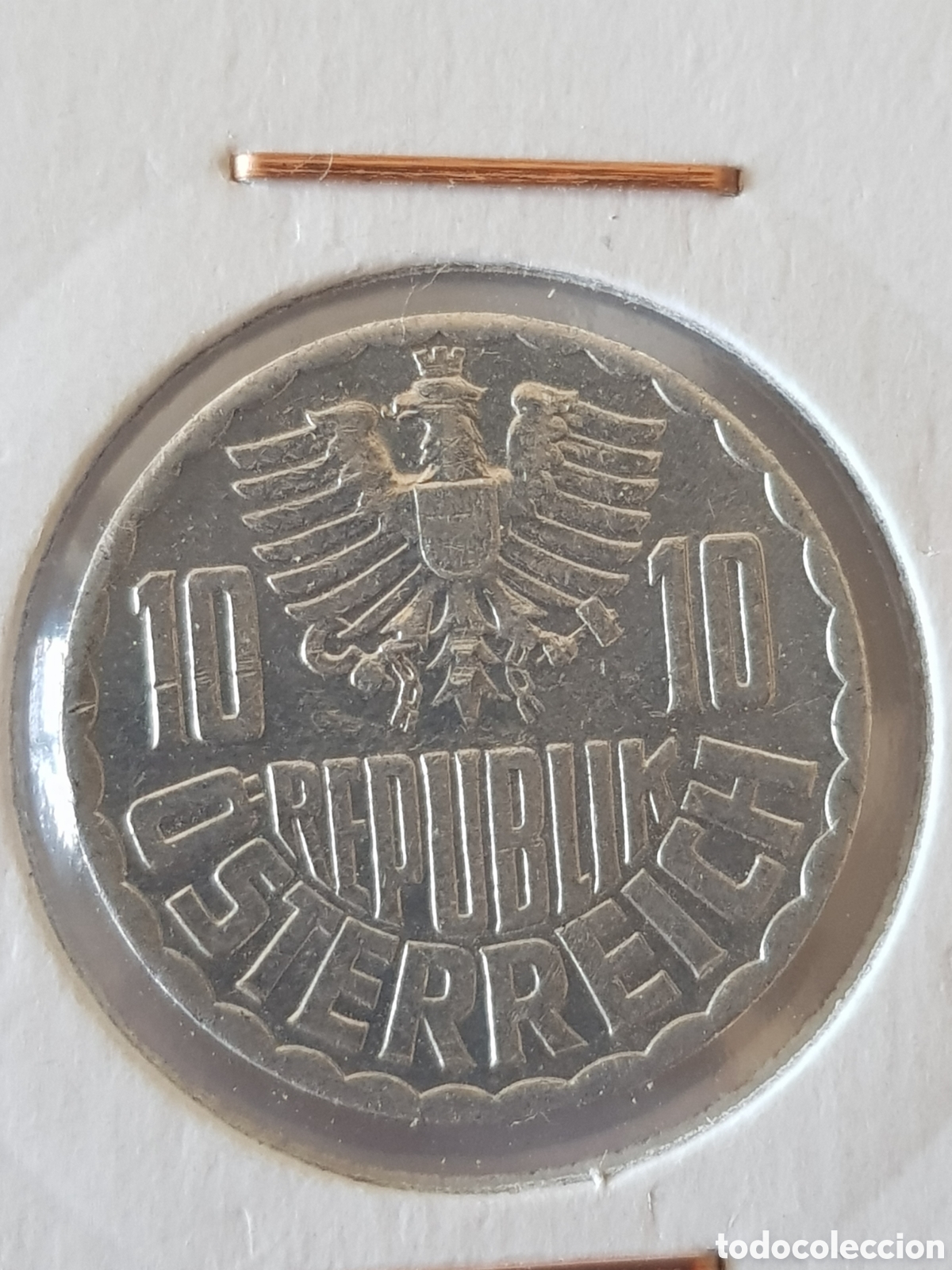 Monedas antiguas de Europa: 10 Groschen 1978 Austria - Foto 4