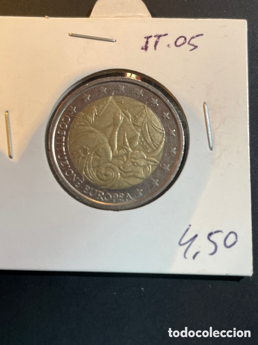 Monedas antiguas de Europa: Moneda 2&euro; Italia 2005 - Foto 1