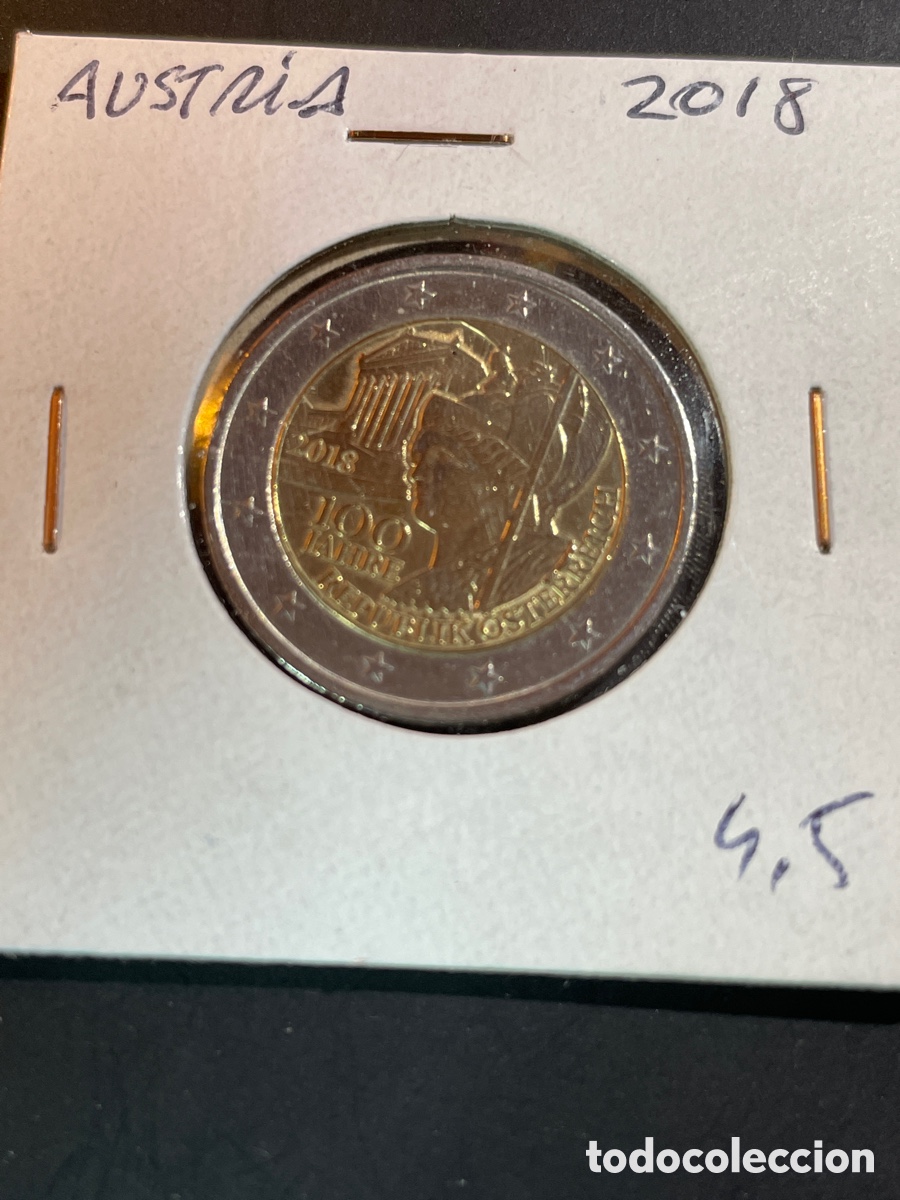 Monedas antiguas de Europa: Moneda 2&euro; Austria 2018 - Foto 1