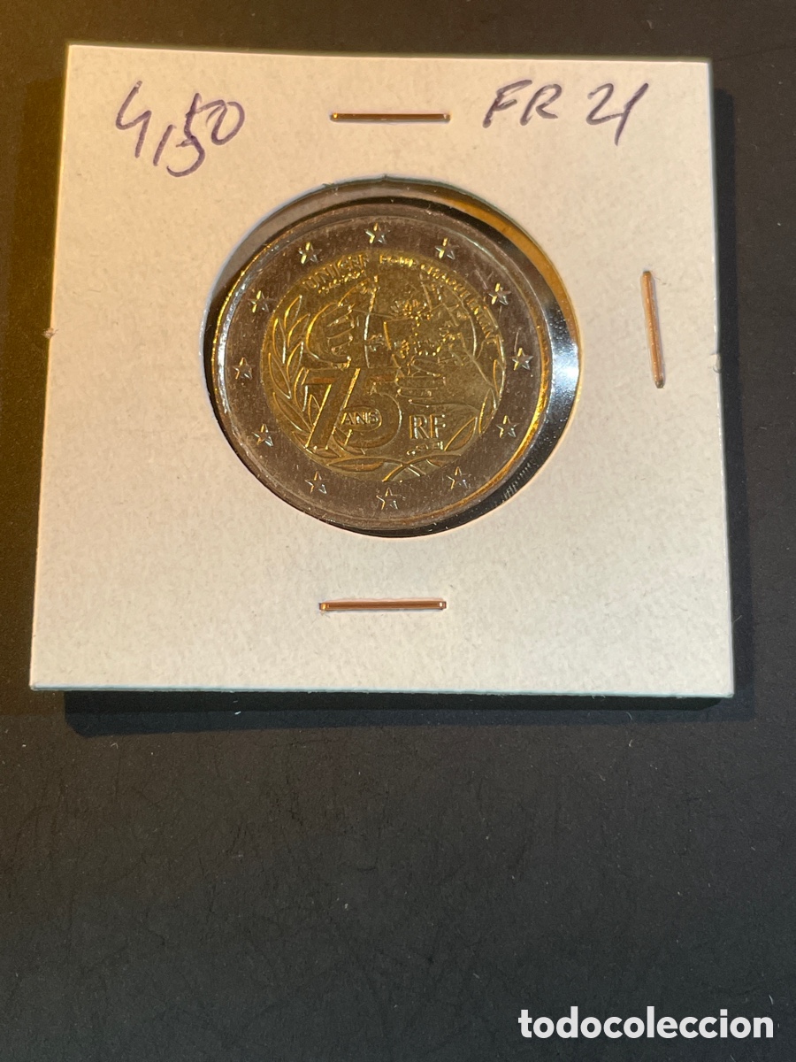 Monedas antiguas de Europa: Moneda 2&euro; Francia a&ntilde;o 2021 - Foto 1