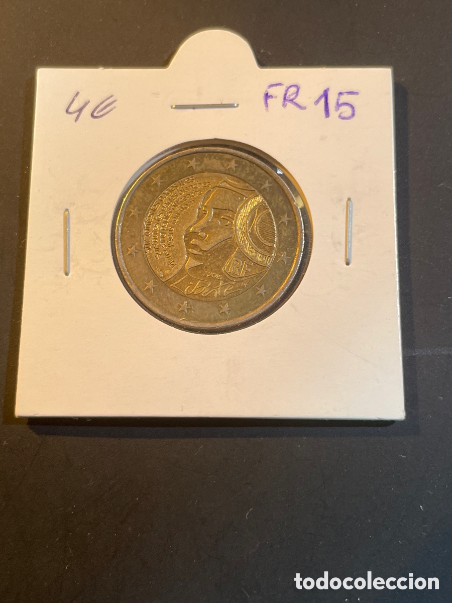Monedas antiguas de Europa: Moneda 2&euro; Francia 2015 - Foto 1