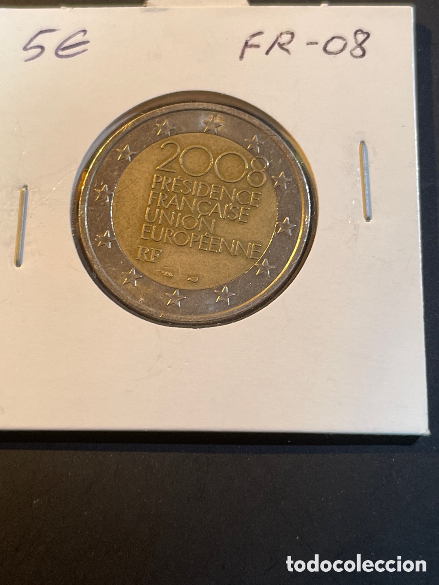 Monedas antiguas de Europa: Moneda 2&euro; Francia 2008 - Foto 1