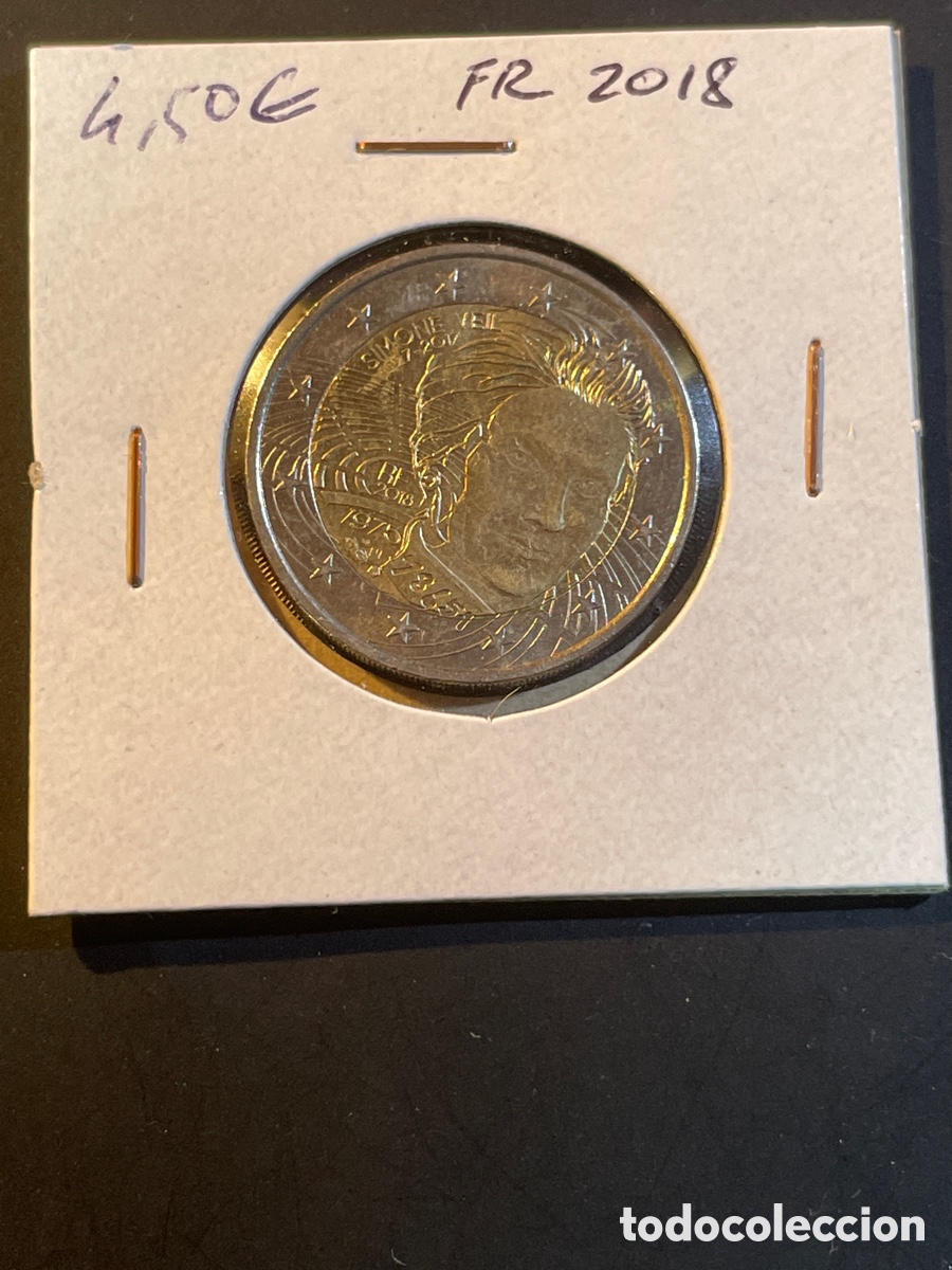 Monedas antiguas de Europa: Moneda Francia 2&euro; 2018 - Foto 1