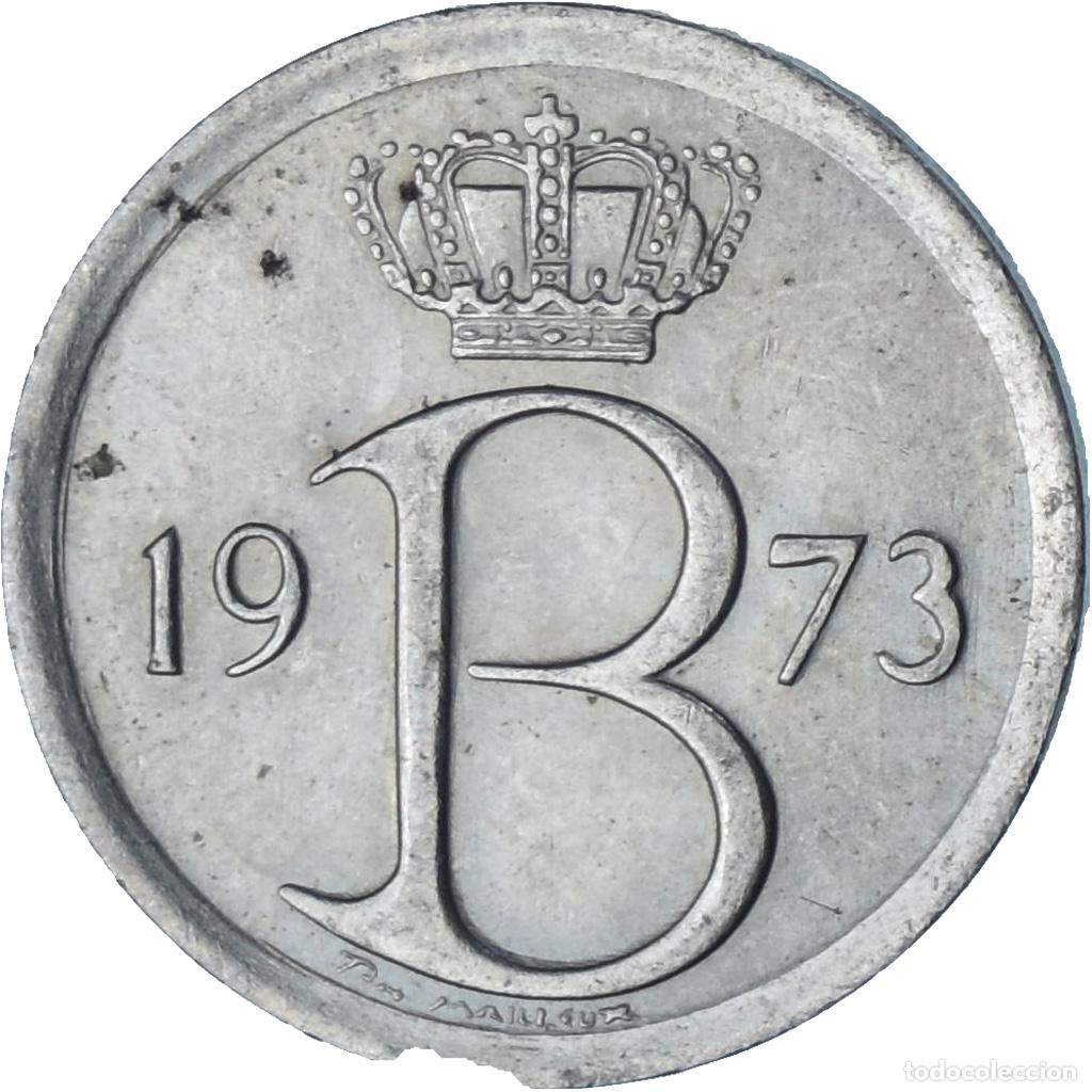 Alte M&uuml;nzen aus Europa: [#1381798] B&eacute;lgica, 25 Centimes, 1973