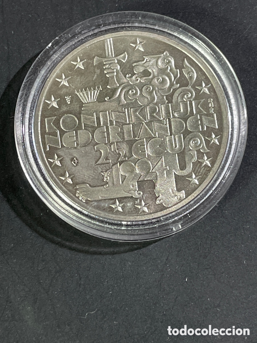 Monedas antiguas de Europa: Holanda 1994 2,5 ECU - Foto 2