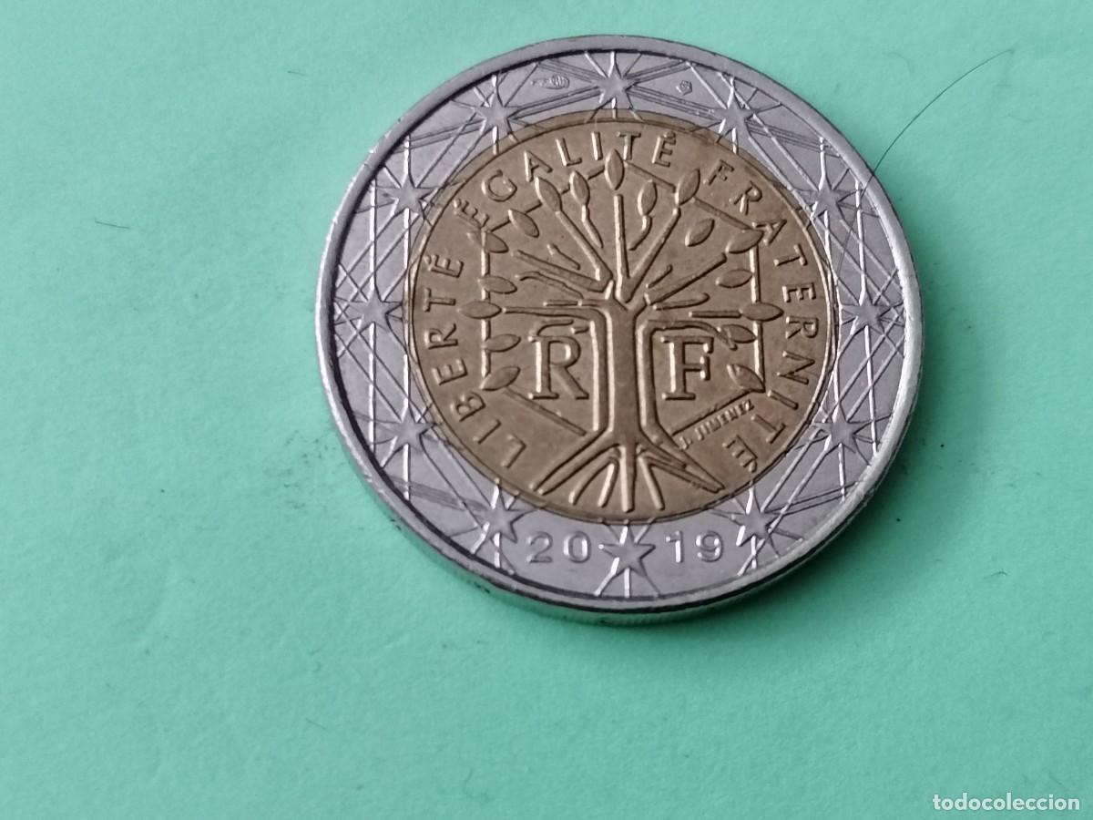 Monedas antiguas de Europa: Moneda, Francia, 2 &euro; , 2019, MBC++ - Foto 1
