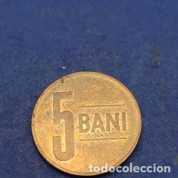 Monedas antiguas de Europa: Moneda 5 bani 2014 Rumania - Foto 2
