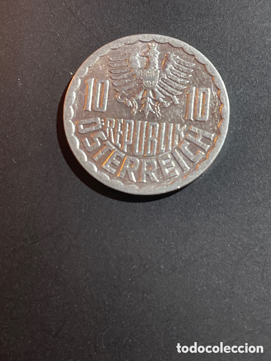Monedas antiguas de Europa: Austria 10 grochen a&ntilde;o 1983 - Foto 2