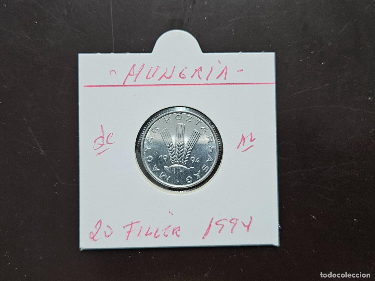 Monedas antiguas de Europa: HUNGRIA 20 FILLER 1994 S/C KM=676 (ALUMINIO)