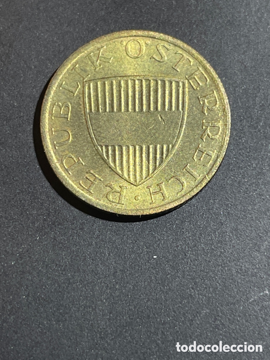 Monedas antiguas de Europa: Austria 50 grochen 1986 - Foto 2