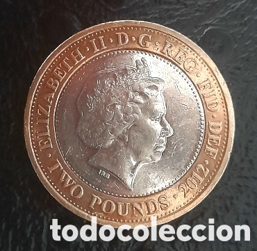 Monedas antiguas de Europa: 2 POUND INGLATERRA A&Ntilde;O 2012. - Foto 1