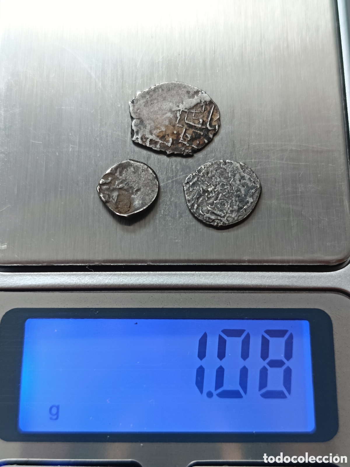 Monedas antiguas de Europa: Lote 3 monedas de Plata. A identificar - Foto 3
