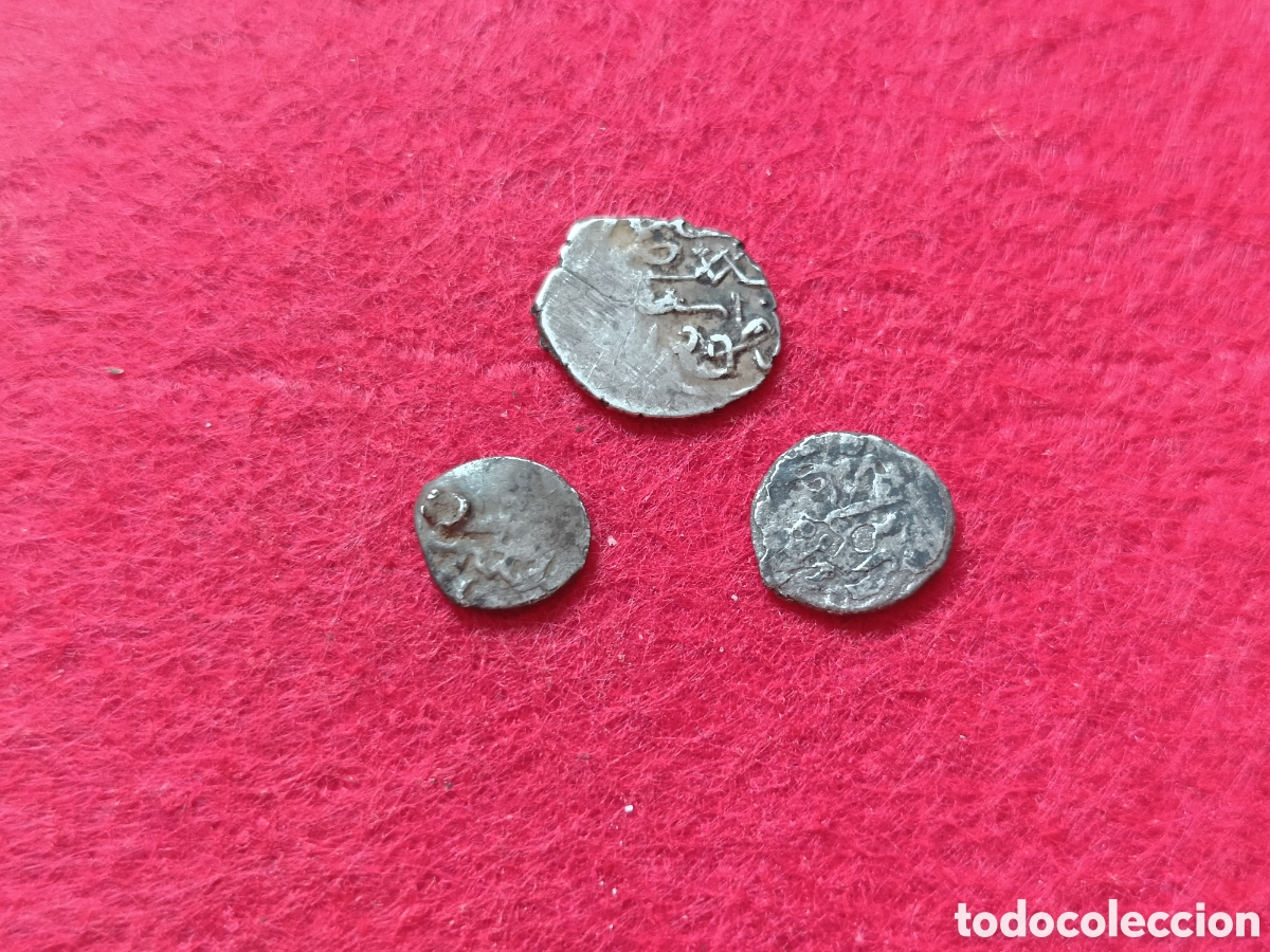 Monedas antiguas de Europa: Lote 3 monedas de Plata. A identificar - Foto 1