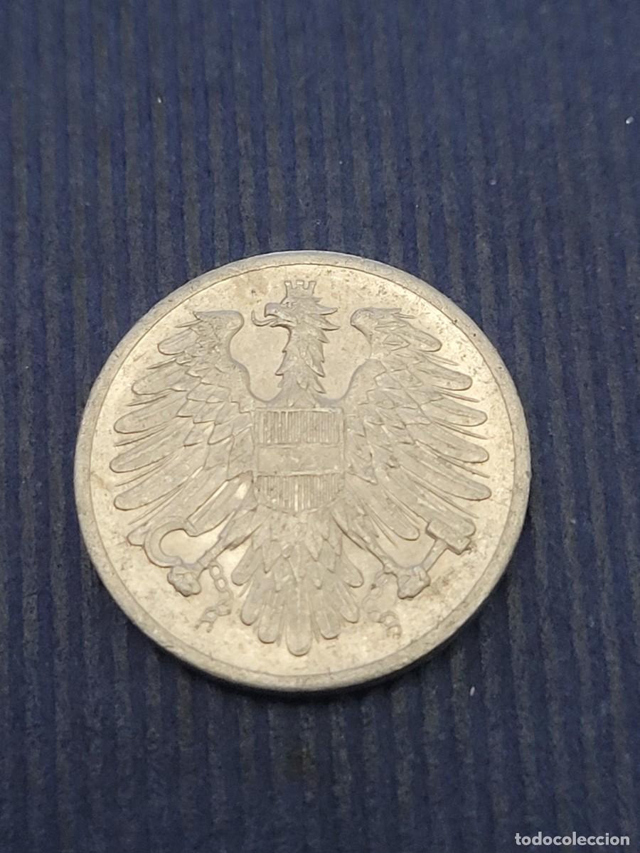 Monedas antiguas de Europa: Moneda 2 groschen 1954 Austria - Foto 1