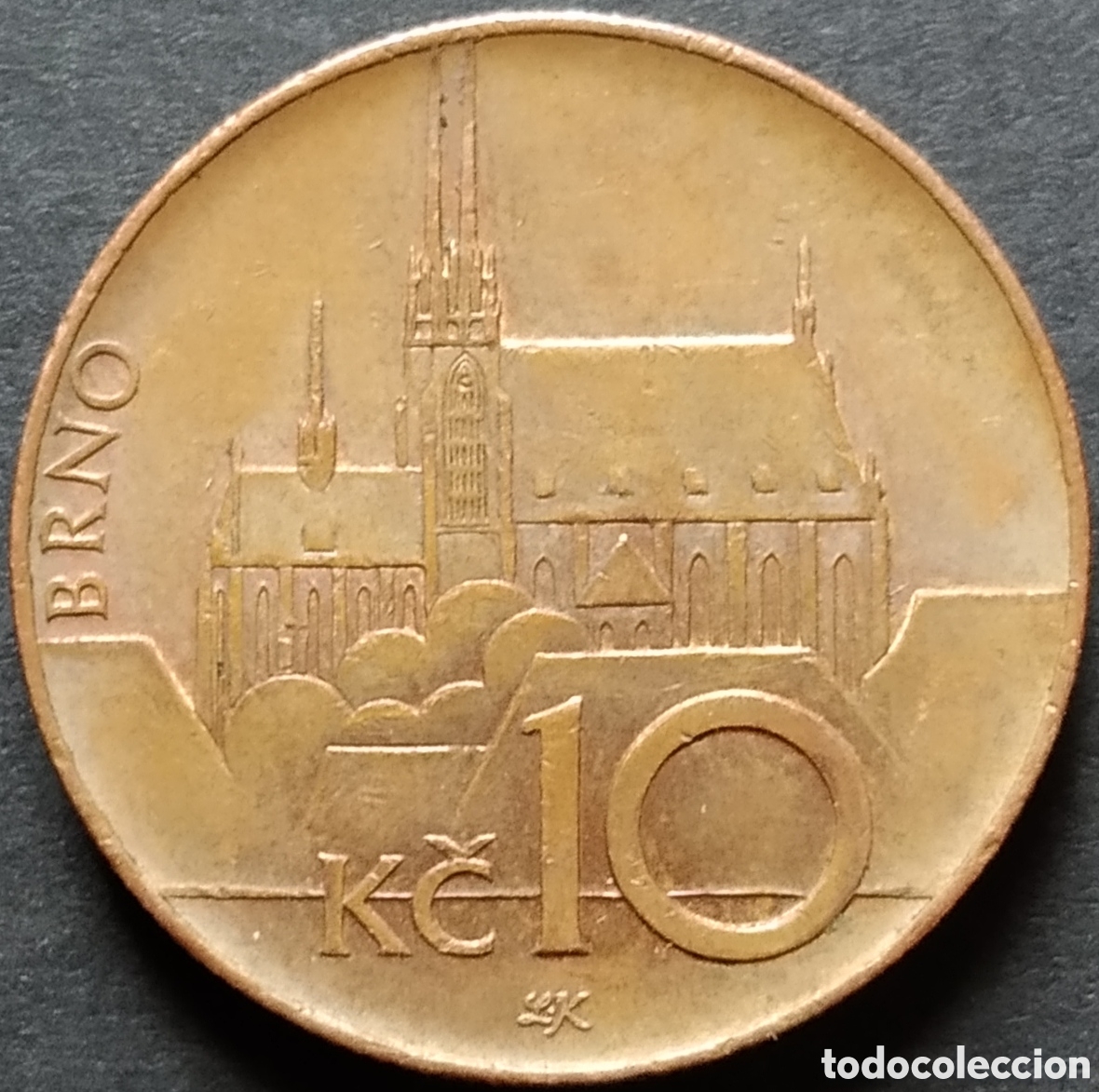 Monnaies anciennes de Europe: MONEDA - REPUBLICA CHECA 10 CORONAS 2018