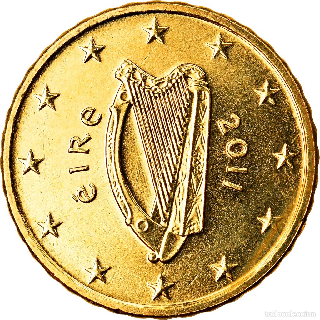 Monedas antiguas de Europa: [#792700] REP&Uacute;BLICA DE IRLANDA, 10 Euro Cent, 2011, BU, FDC, Lat&oacute;n, KM:47