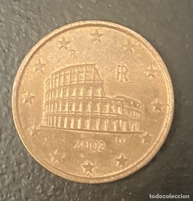 Monedas antiguas de Europa: moneda de 5cent ITALIA 2002 (rara) - Foto 1