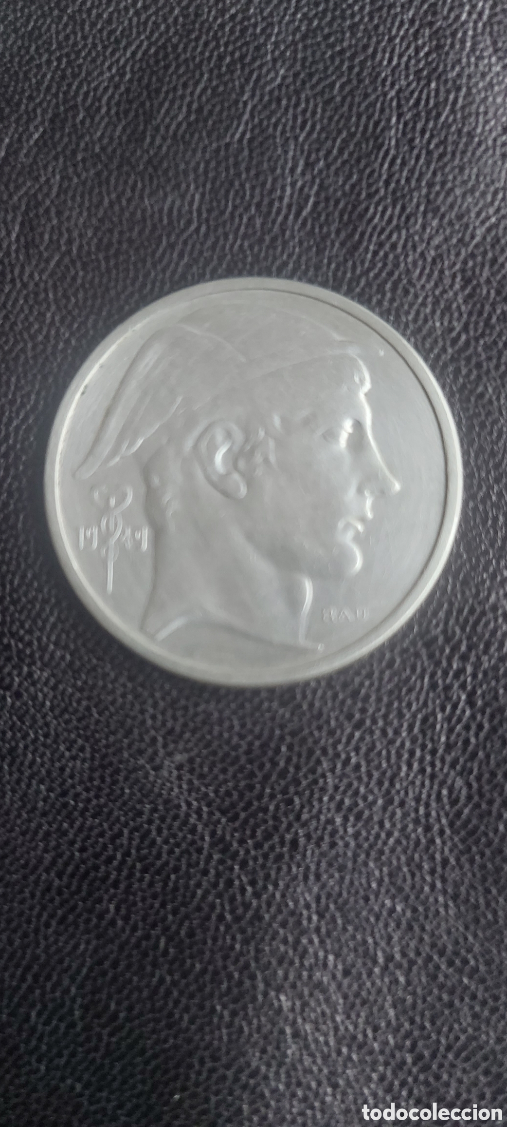 Monedas antiguas de Europa: Monedas Belgas de 5 francos - Foto 2