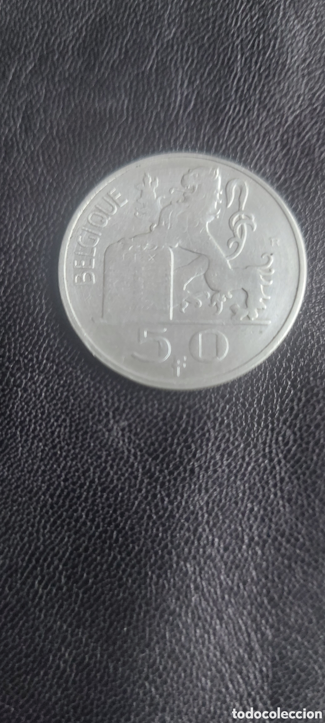 Monedas antiguas de Europa: Monedas Belgas de 5 francos - Foto 1