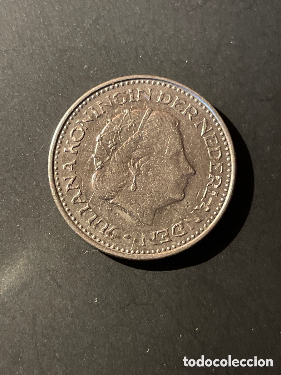 Monedas antiguas de Europa: Holanda 1 corona a&ntilde;o 1970 - Foto 1