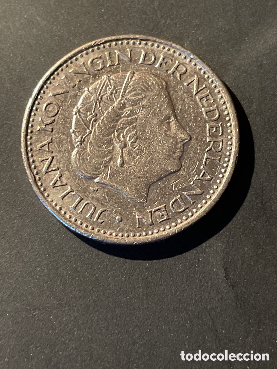 Monedas antiguas de Europa: Holanda 1 corona a&ntilde;o 1972 - Foto 2