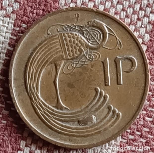 Monedas antiguas de Europa: Moneda de 1 P de 1980 - Eire - Foto 1